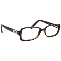 Fendi Women&#39;s Eyeglasses F962 209 Dark Brown Square Frame Italy 52[]16 135 - £79.92 GBP