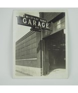 Photograph Indianapolis Indiana Military Park Garage Entrance Sign Antiq... - £239.79 GBP