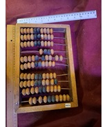 Vintage original wood abacus [OTH10340] - $1,681.75 MXN