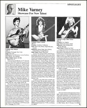 Lanny Cordola age 22 new talent 1985 article Ray Matuza Craig Collins Tu... - $4.23