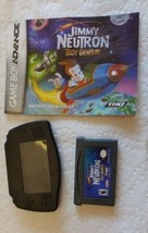 Nintendo Game Boy Advance GBA Jimmy Neutron Boy Genius Game case &amp; booklet - £11.83 GBP