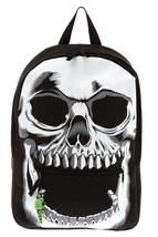 Voodoo Skull School Canvas Satchel Shoulder Travel Campus Rucksack Backp... - $79.99