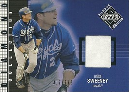 2002 Upper Deck Diamond Connection Mike Sweeney 255 Royals 317/775 - £3.13 GBP