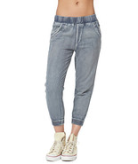 WOMEN&#39;S JRS  BULLHEAD DENIM JOGGER SWELL WASH ELASTIC PANTS  NEW $50 - £23.97 GBP