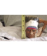 American Indian Ceramic Cup/Vase w Handle. - $8.41