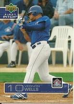 2003 Upper Deck First Pitch 2 card lot Vernon Wells Jason Giambi - £0.79 GBP