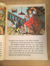 1969 Alice in Wonderland Illustrated Happiness Story Book image 4