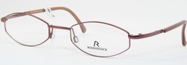 Vintage Rodenstock R 4450 Ein Licht Weinrot Brille 49-20-135 (Notizzettel) - £58.51 GBP