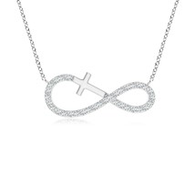 Authenticity Guarantee

ANGARA 0.26 Ct Natural Diamond Infinity Cross Pendant... - £894.49 GBP