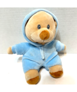 Ty Inc Baby PJ Bear Blue Pajama Bear Plush Stuffed Animal Lovey Security 7&quot; - $10.71