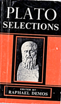 Plato Selections Edited By Raphael Demos (1927) - Paperback Book - £2.21 GBP