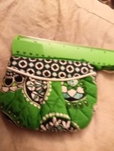 Vera Bradley Green Cupcake Coin Purse  Zip Top Coin Purse/ Bag/Pouch EUC - $13.10