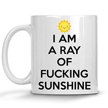 I&#39;m A Ray Of F Cking Sunshine Coffee Mug, Father&#39;s Day, Birthday Halloween Xmas  - £11.92 GBP
