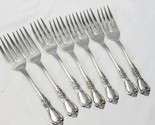 Oneida Kennett Square Distinction Salad Forks 6-1/8&quot; Stainless Lot of 7 - €17,63 EUR