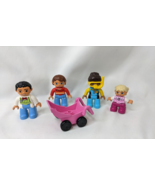 Lego Duplo People Lot Scuba Diver Grocery Man Girl Stroller - $19.95