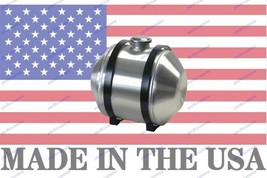 8X12 Fuel Tank Center Fill Spun Aluminum 2.5 Gallons 3/8 NPT Outlet USA ... - £176.32 GBP