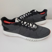 REEBOK Flexagon Les Mills Cross Trainer Workout Shoes Black White Red Me... - £23.70 GBP