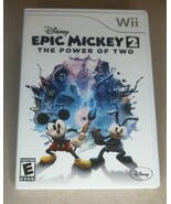 Disney Epic Mickey 2: The Power of Two (Nintendo Wii, 2012) - $6.00