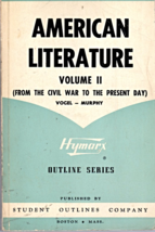 American Literature Vol. II (From The Civil War to the present Day),Paperback Bo - £2.19 GBP