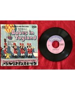 Vintage 1975 Disneyland 45 rpm Record Babes in Toyland Wonderful Graphics - €6,92 EUR