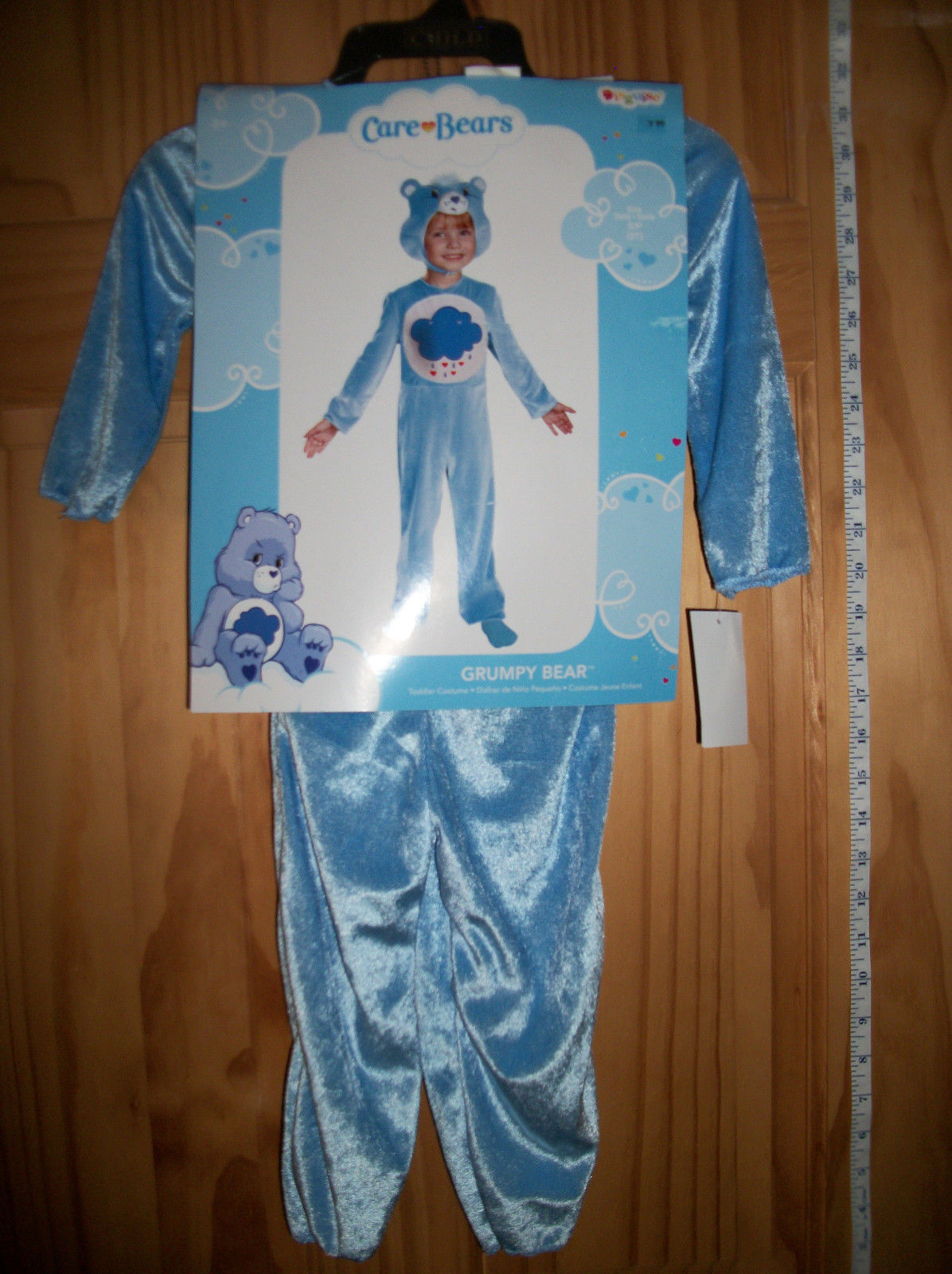 Care Bears Baby Costume 2T Toddler Halloween Holiday Pretend Play Grumpy Outfit - $28.49