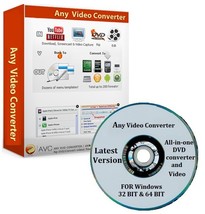 Any Video Converter ULTIMATE supports Videos/Music/Recording/Download/Ed... - $9.00