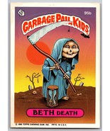 1986 Topps Garbage Pail Kids series 3 Beth Death 95b grim reaper - £4.81 GBP