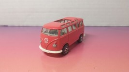 *** 1998  Red V.W. Volkswagen Bus Transporter Matchbox Van Car  60s styl... - £4.72 GBP