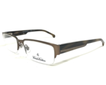 Brooks Brothers Eyeglasses Frames BB494 1582 Shiny Brown Tortoise 53-18-140 - £44.22 GBP