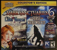 Dark Sanctuaries 6 Pack Curse Of The Werewolves The Lake House PC Video Games - $3.99