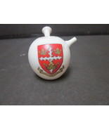 VINTAGE GRAFTON CRESTED WARE COLCHESTER CREST MODEL OF CHINESE TEAPOT - £8.00 GBP