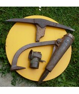 Mining Artifacts _ Miners Peavey _ Miners Cap Lamp _ Miners Pick From Co... - $3,212.15 MXN