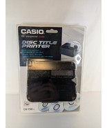 NOS Sealed Casio CW-E60-L CD/DVD Disk Disc Title Printer - $1,507.65 MXN