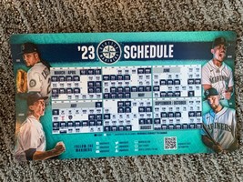 Seattle Mariners 2023 Season SGA Schedule Magnet Magnetic Julio Rodriguez MLB - $7.49