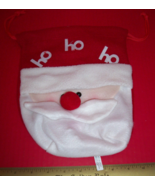Home Holiday Christmas Party Tote Time Santa Fabric Gift Bag Sack Wrap-U... - £2.24 GBP