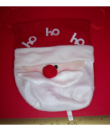 Home Holiday Christmas Party Tote Time Santa Fabric Gift Bag Sack Wrap-U... - $2.84