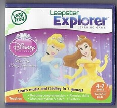 leapFrog Explorer Game Cart Disney Princess Pop Up Story Adventures - $14.43