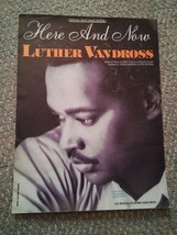 015 Luther Vandross Here And Now Sheet Music - $7.99