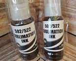 Lots Of 2 SublimationBLK Ink Fit for Epson printers EcoTank 502 522 et 2... - $21.27