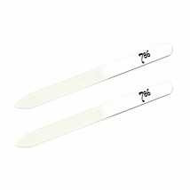 Cosmetics Nail Files - Crystal Glass Nail Files, 2 Piece Set, Best for S... - $11.87