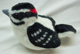 K&amp;M International Audubon Downy Woodpecker W/ Sound 6&quot; Plush Stuffed Animal Toy - £12.20 GBP