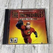 The Incredibles PC-CD ROM Print Studio - £3.80 GBP