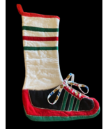 ET Christmas Stocking Vintage Felt Sneaker Shoe Tube Sock 1980s Movie Theme - $111.95