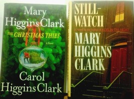 Mary Higgins Clark, The Christmas Thief + Still-Watch mystery suspense novels HC - £8.22 GBP