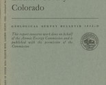 Geology of the Copper King Uranium Mine Larimer County, Colorado - $11.95
