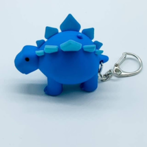 Stegosaurus Dinosaur Light Up Keychain - Lights your way in the dark! - £2.77 GBP