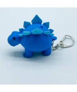 Stegosaurus Dinosaur Light Up Keychain - Lights your way in the dark! - £2.72 GBP
