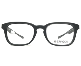 Dragon Eyeglasses Frames DR161 002 BARNEY Matte Black Square Full Rim 52-19-145 - £69.48 GBP