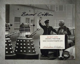 Bernard Cribbins Hand Signed Autograph 8x10 Photo COA Doctor Who - $917.20 MXN