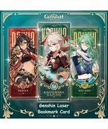 Genshin Impact ~ Laser-Lesezeichenkarte ~ Gaming-Merchandise - $17.67 CAD+